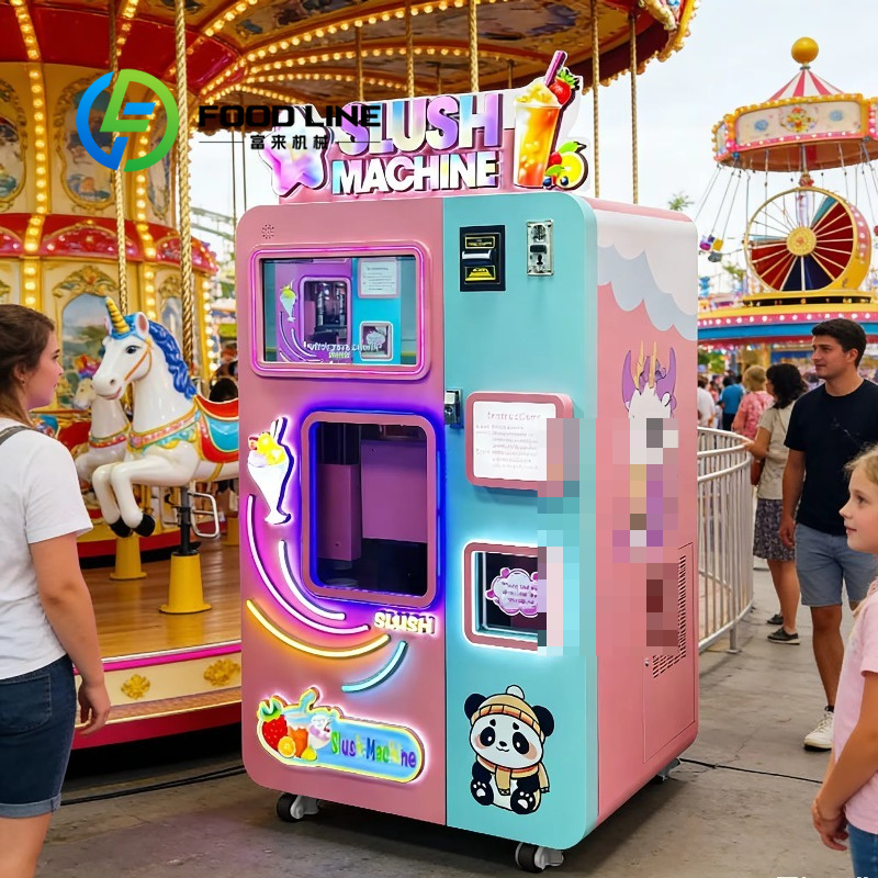 Slushie Machine Vending - Pre-mix aangepaste slushie-automaat werkt goed met