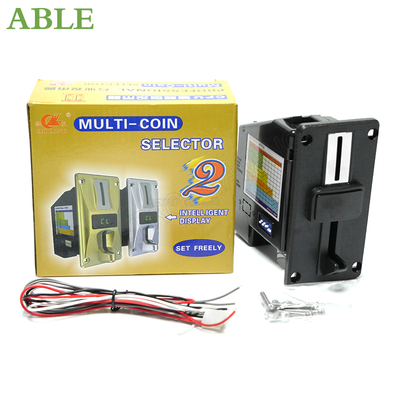 Coin Pusher Machine - Multi Coin Acceptanten Selector CL-168 Verschillende