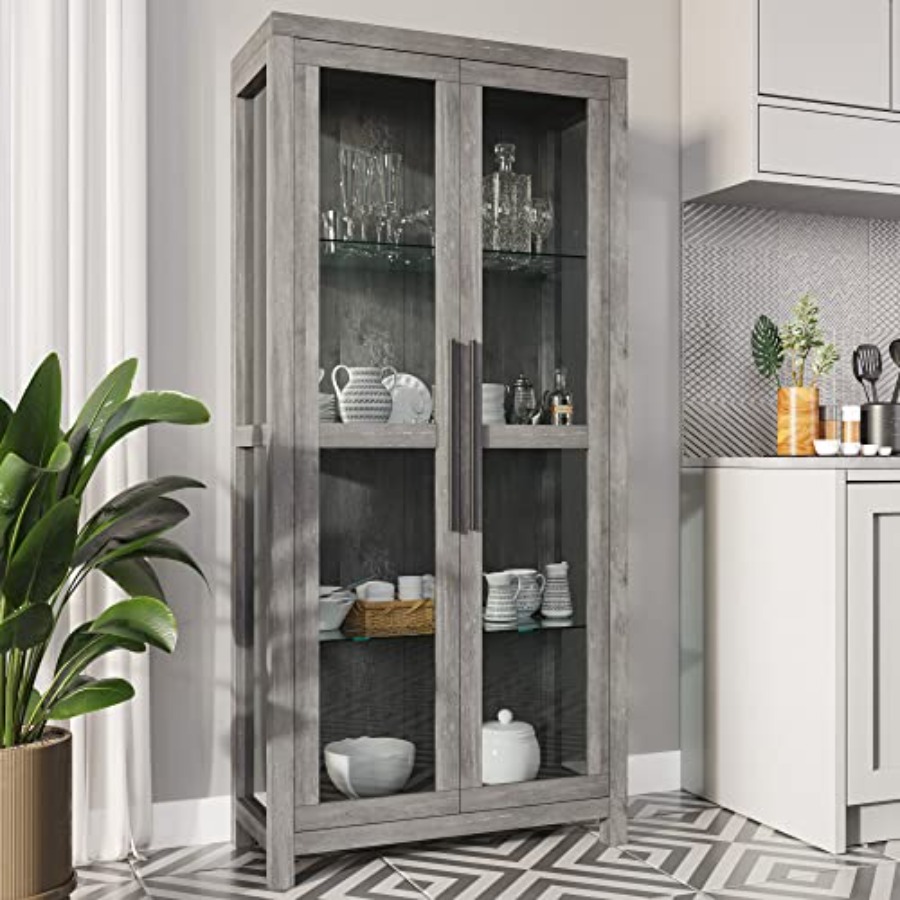 68 Avalon glazen vitrinekast v - Glass Cabinet Display recensie en prijs