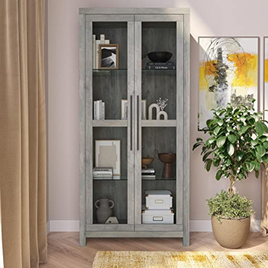 68 Avalon glazen vitrinekast v - Glass Cabinet Display recensie en prijs
