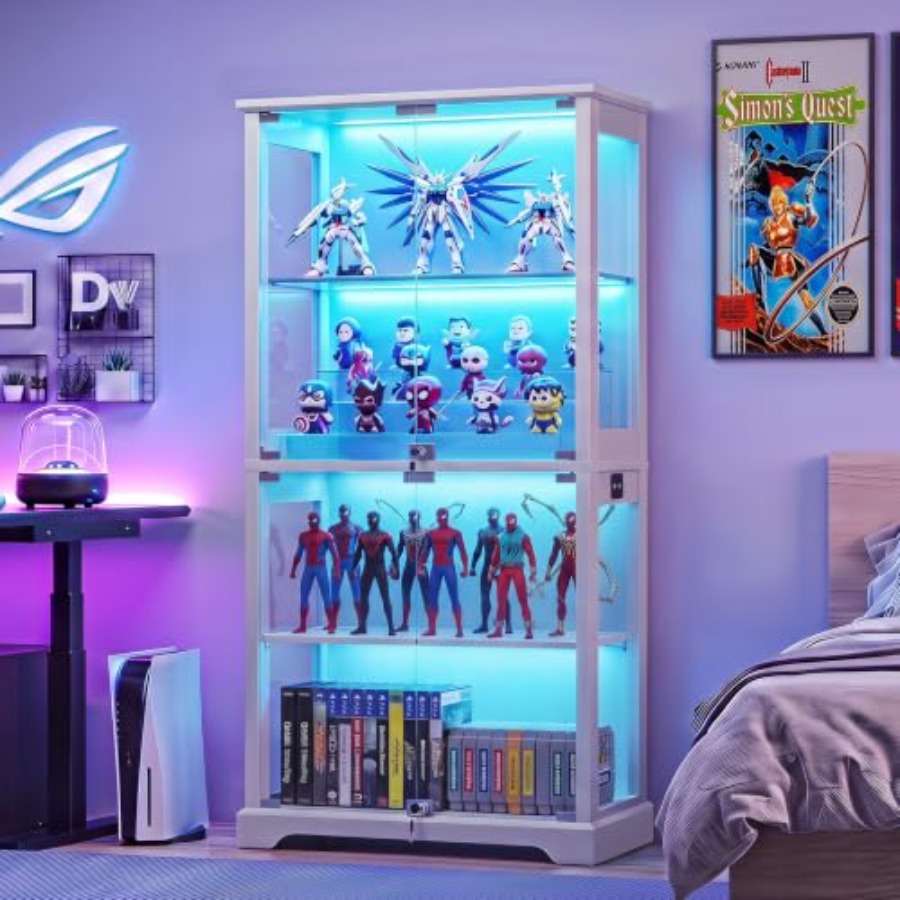 Boerderijstijl glazen vitrinek - Glass Cabinet Display recensie en prijs