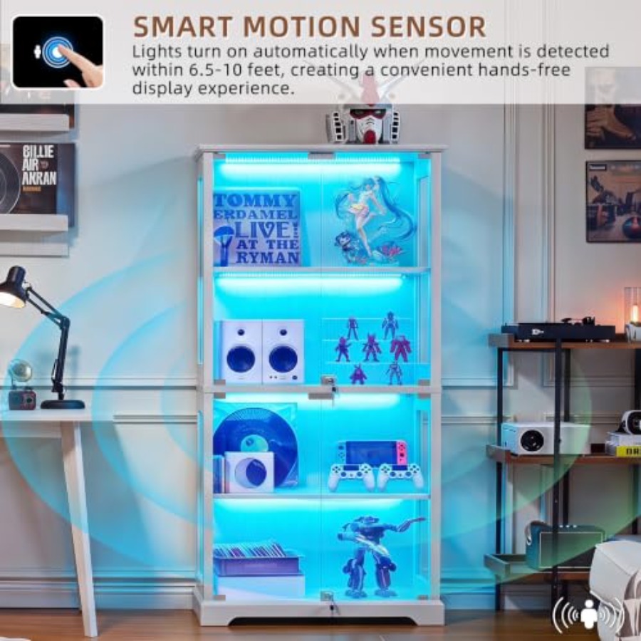 Boerderijstijl glazen vitrinek - Glass Cabinet Display recensie en prijs
