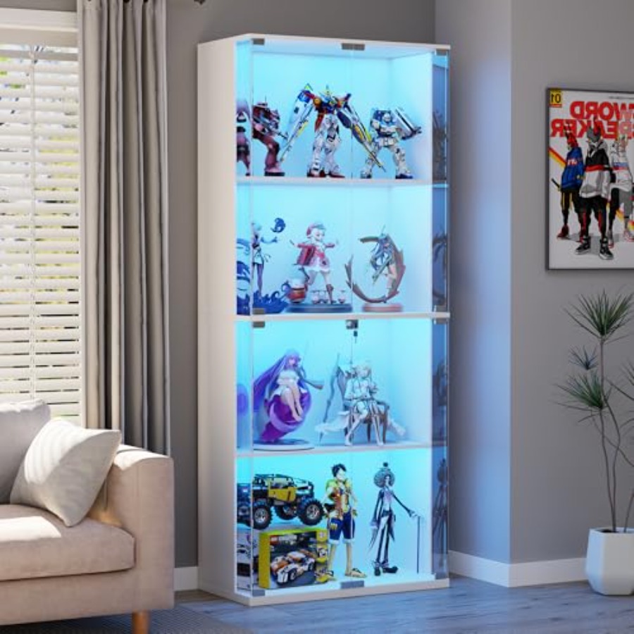 66 Glazen Vitrinekast voor ver - Glass Cabinet Display recensie en prijs