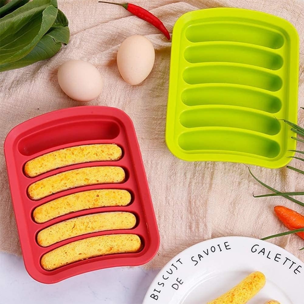1 Stuks Siliconen Worstvorm 6- - Hot Dog Vending Cart recensie en prijs