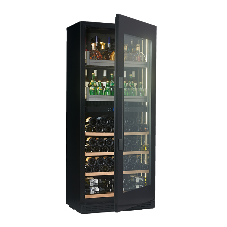 Dubbele Zone Display Wijnkast  - Glass Cabinet Display recensie en prijs