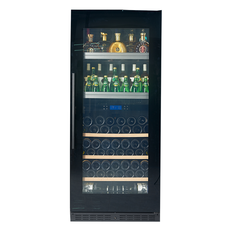 Dubbele Zone Display Wijnkast  - Glass Cabinet Display recensie en prijs