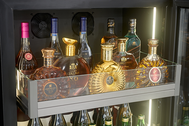 Dubbele Zone Display Wijnkast  - Glass Cabinet Display recensie en prijs