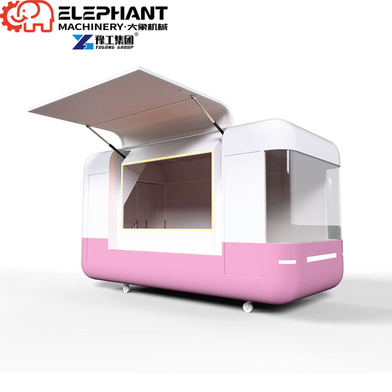 Commerciële mobiele foodtraile - Hot Dog Vending Cart recensie en prijs