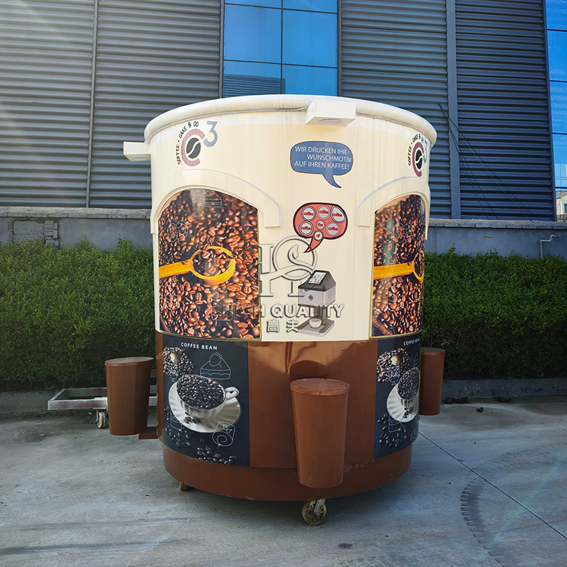 Aangepaste BBQ-pizza-foodtruck - Hot Dog Vending Cart recensie en prijs