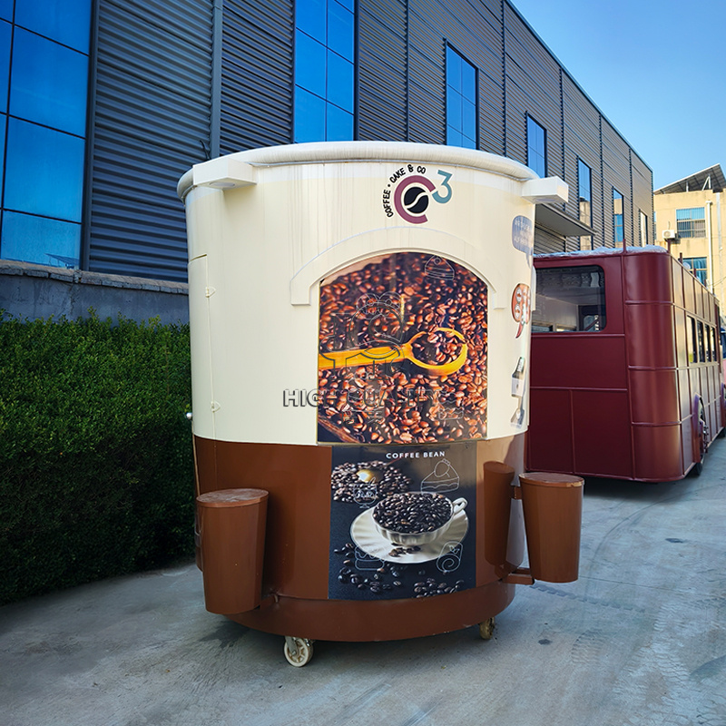 Aangepaste BBQ-pizza-foodtruck - Hot Dog Vending Cart recensie en prijs