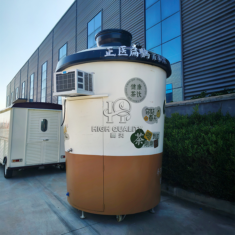 Aangepaste BBQ-pizza-foodtruck - Hot Dog Vending Cart recensie en prijs