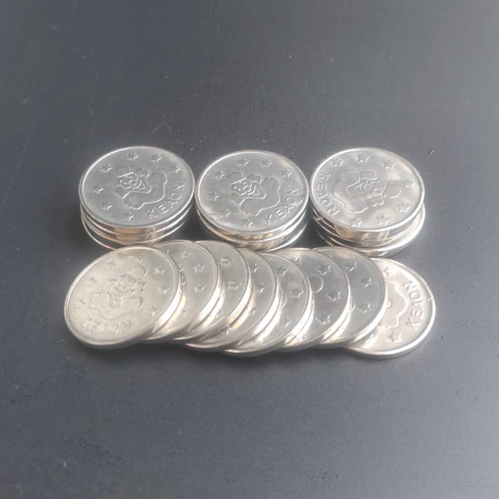 1000 stuks 24,2*1,85mm roestvr - Coin Pusher Machine recensie en prijs