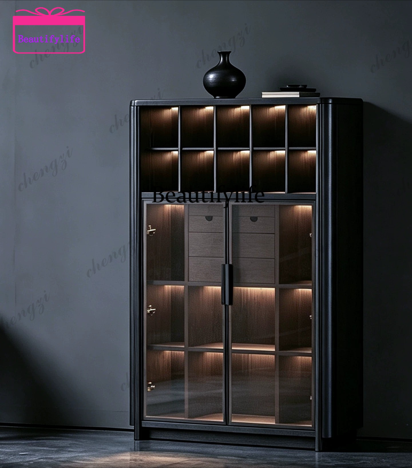 a55 Italiaanse minimalistische - Glass Cabinet Display recensie en prijs