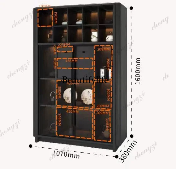 a55 Italiaanse minimalistische - Glass Cabinet Display recensie en prijs