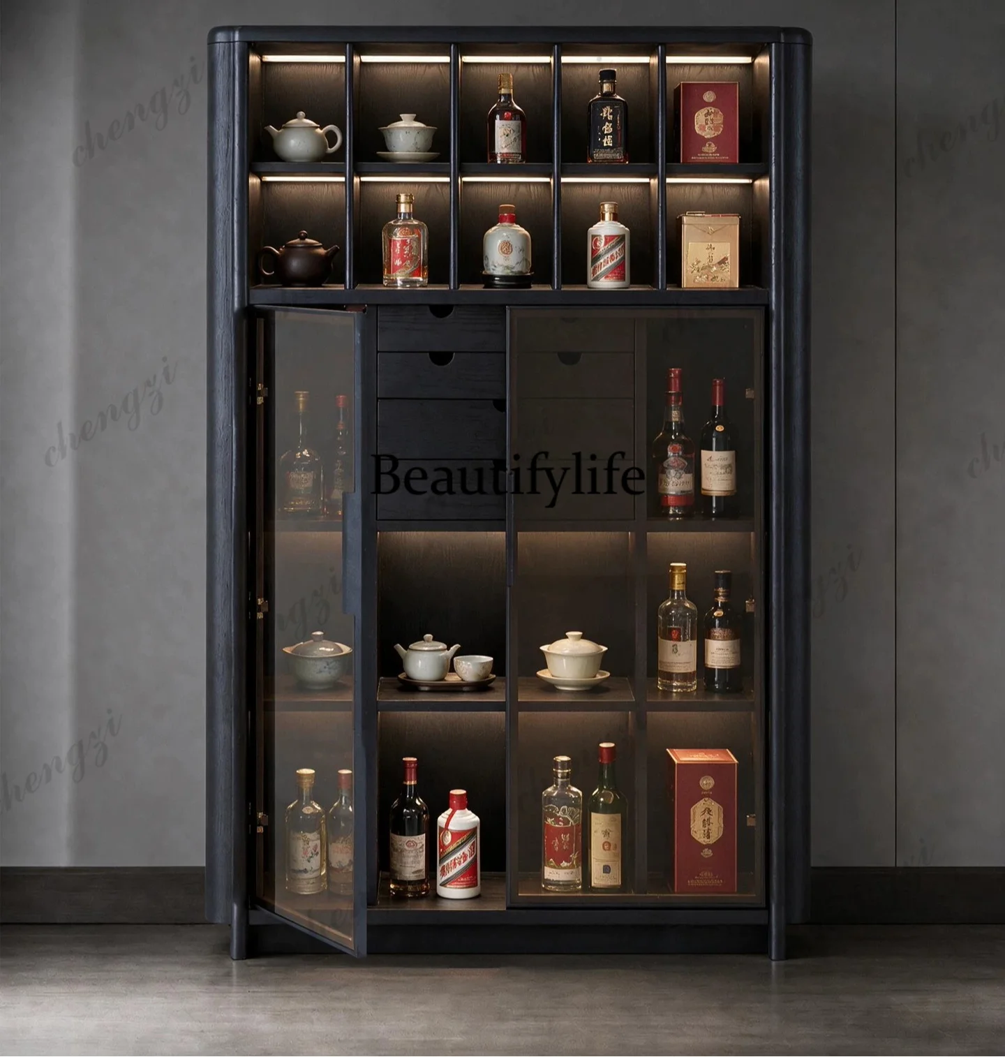 a55 Italiaanse minimalistische - Glass Cabinet Display recensie en prijs