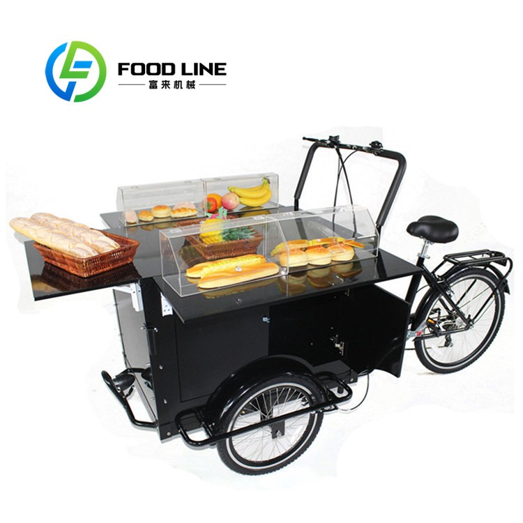 Outdoor Street Mobiele ijsfiet - Hot Dog Vending Cart recensie en prijs