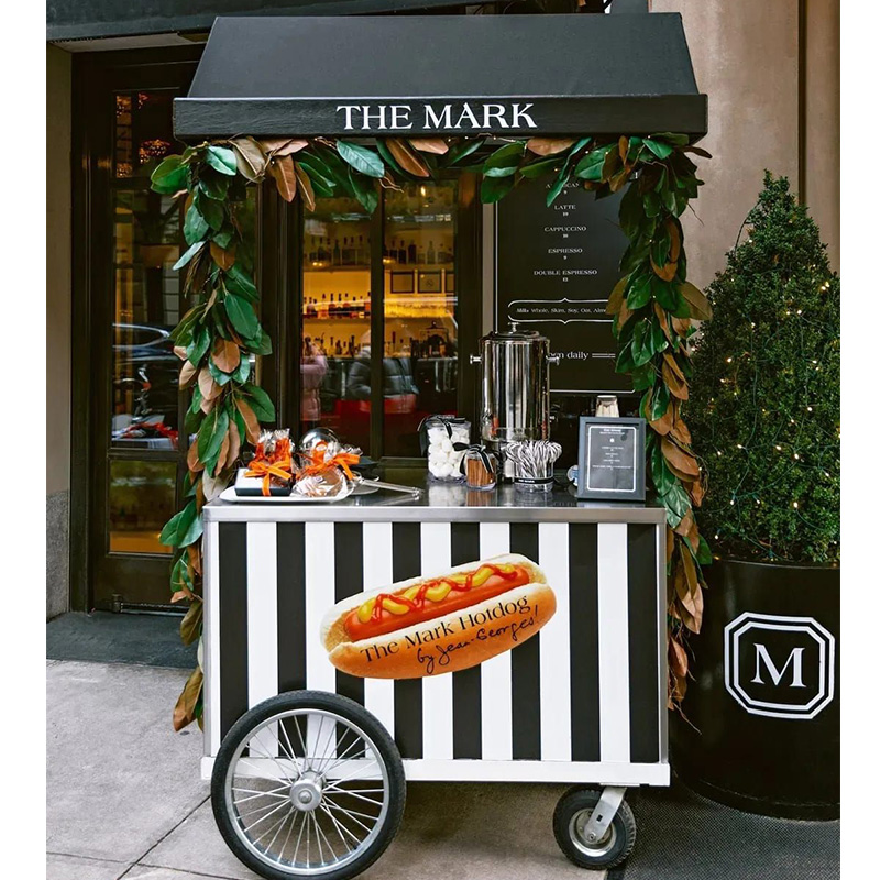 Hot Sale op maat gemaakte meta - Hot Dog Vending Cart recensie en prijs
