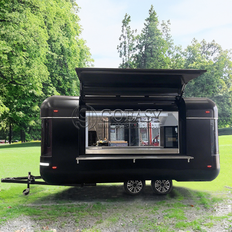 Volledig uitgeruste mobiele vo - Hot Dog Vending Cart recensie en prijs